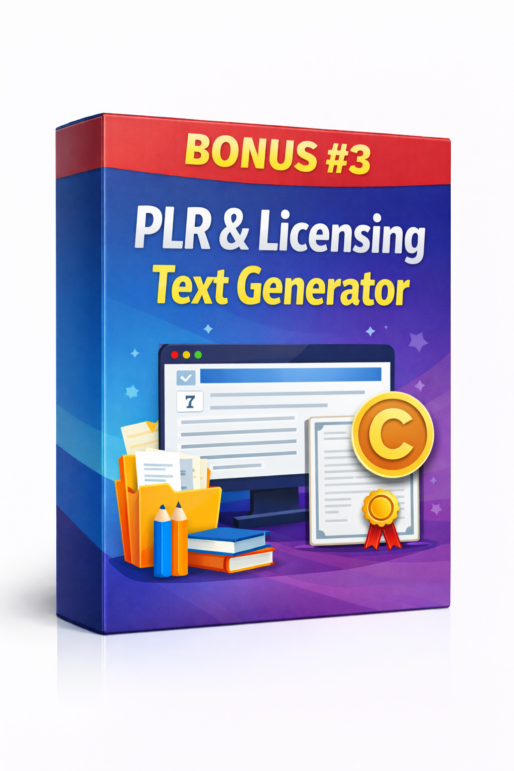 Bonus #3 — PLR & Licensing Text Generator