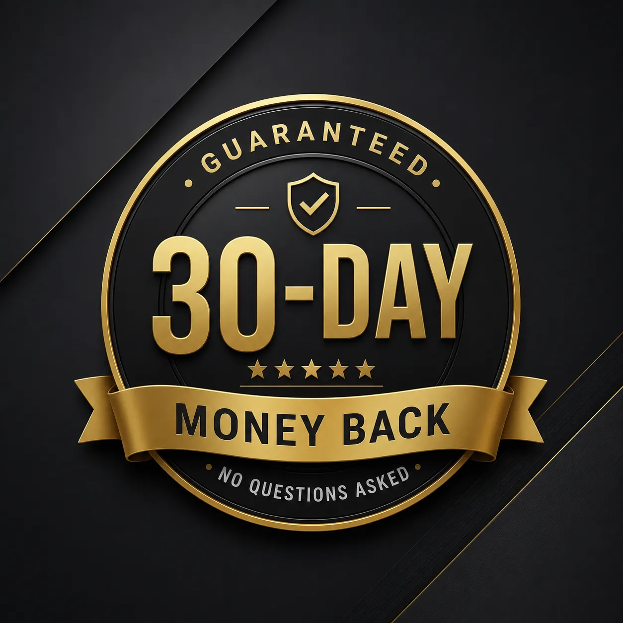 30-Day Money-Back Guarantee badge