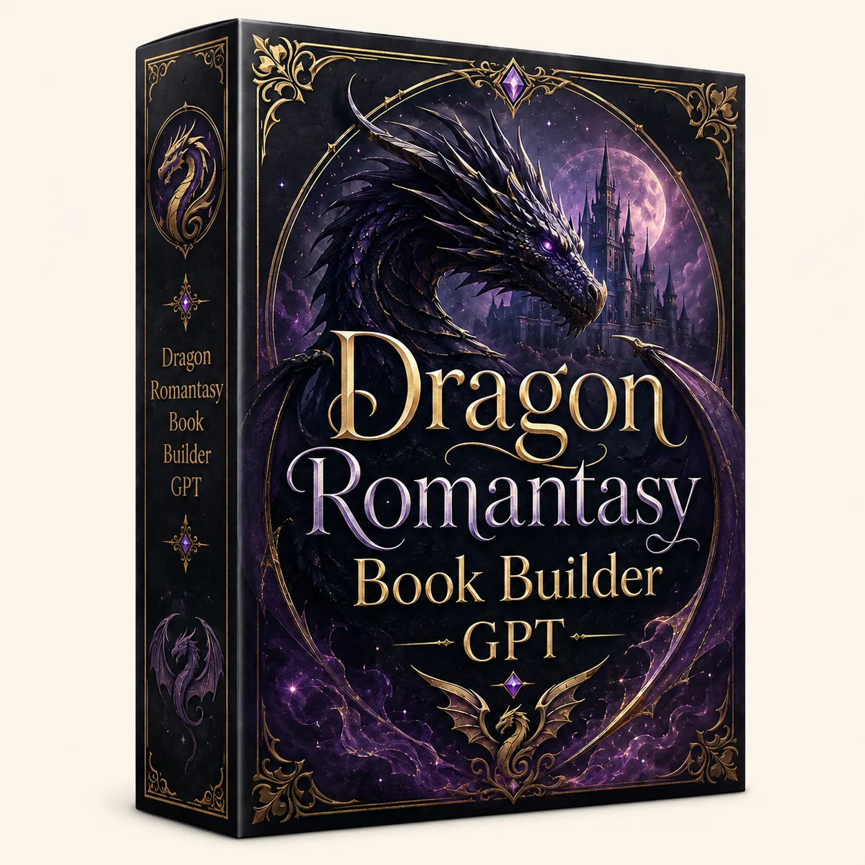 Dragon Romantasy Book Builder GPT — product box