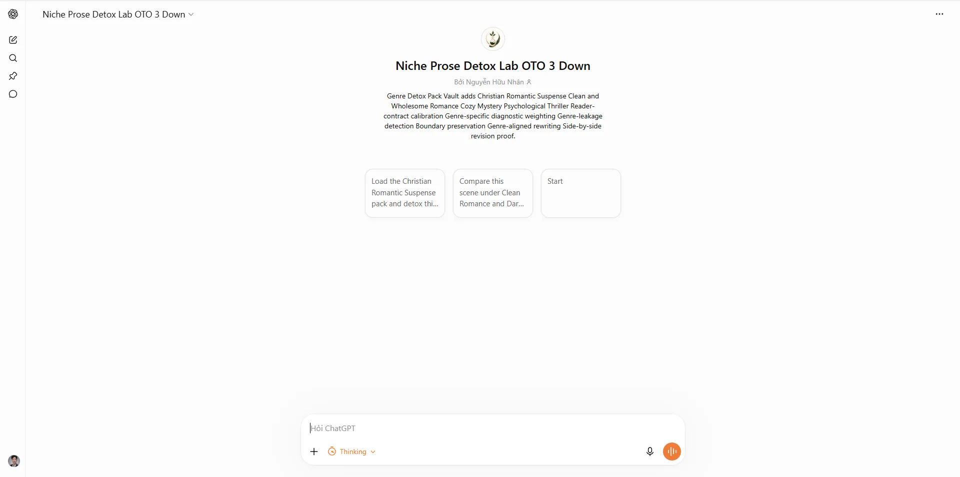 Genre Detox Core Packs — four genre packs with reader-contract tools