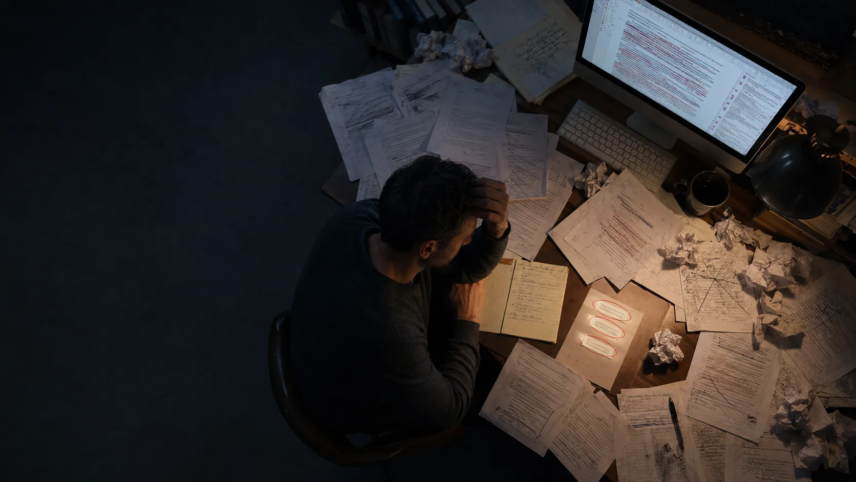 Rewriting an entire scene because of three sentences