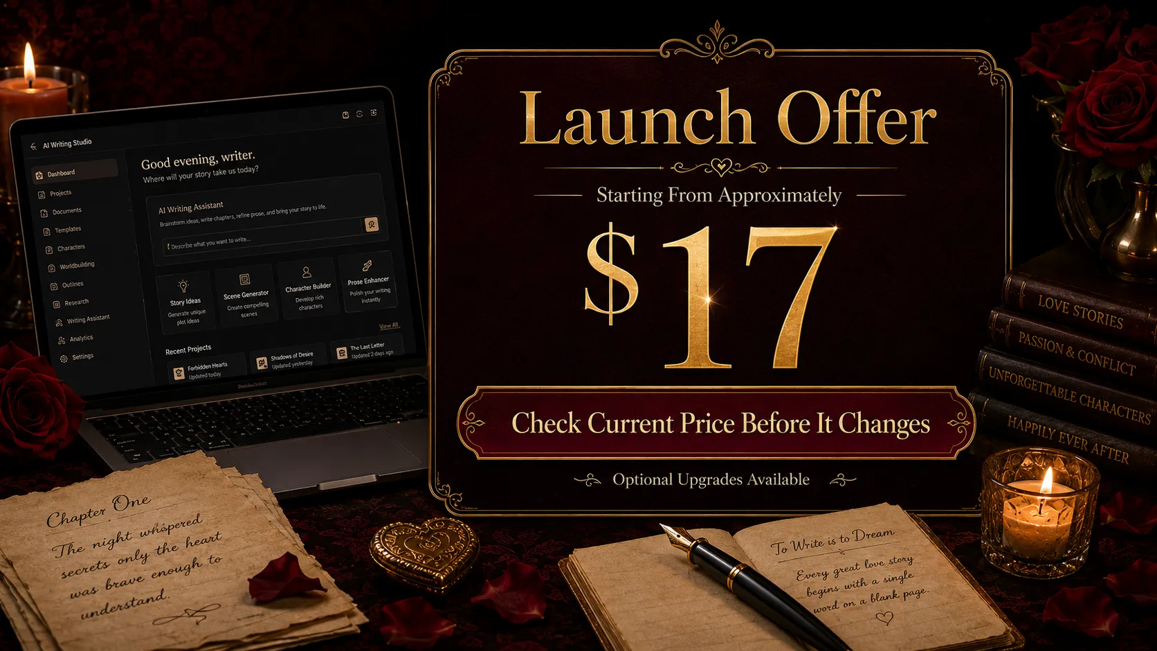 Steamy Co-Author Pricing and Launch Offer