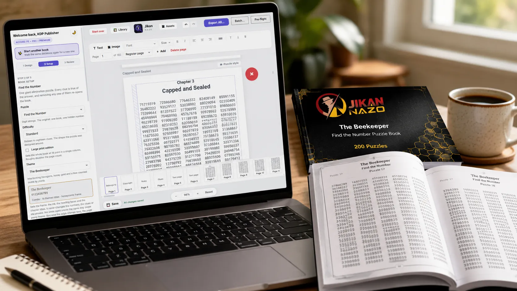 Jikan Nazo Review hero - number mystery puzzle engine